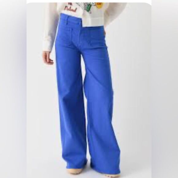 Mother The Patch Pocket Undercover Sneak Snorkel Blue size 24. NWT - Picture 13 of 15